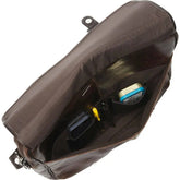 Piel Vintage Leather Laptop Business Case - Luggage Base